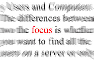 focus