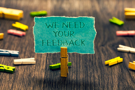 we value your feedback